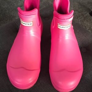 Hunter for Target Size 8 Short Rain Boots Pink
